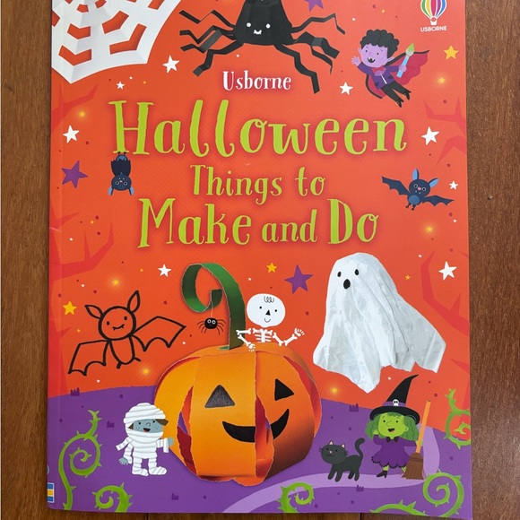 Halloween Things to Make and Do Book - Orange and Purple - Picture 1 of 5